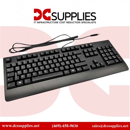 Lenovo 4X30M86890 keyboard USB French Black