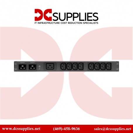 APC AP4423A  Rack Ats, 230V, 16A, C20 In, (8) C13 (1) C19 Out
