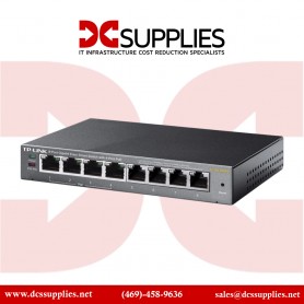 TP-LINK TL-SG1210P 10-Port Gigabit Desktop Switch with 8-Port PoE+