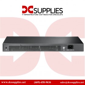 TP-LINK TL-SL1226P 24-Port 10/100 Mbps + 2-Port Gigabit Rackmount Switch with 24-Port PoE+