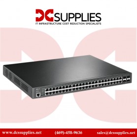 TP-LINK TL-SG3452P JetStream 52-Port Gigabit L2+ Managed Switch with 48-Port PoE+
