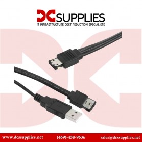 StarTech ESATAUSBMM3.com 3 Ft ESATA & USB A to Power ESATA Cable