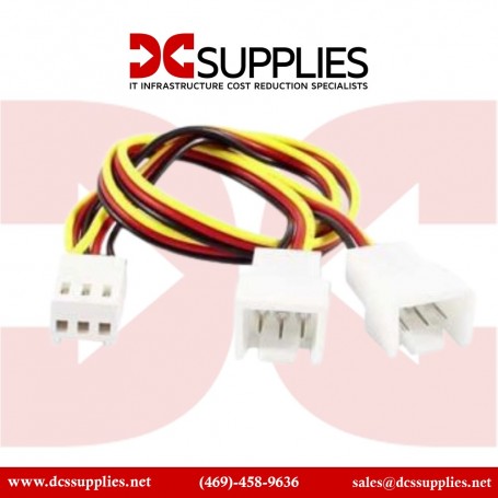 StarTech TX3SPLITTER 6in TX3 Fan Power Splitter Cable StarTech TX3SPLITTER 6in TX3 Fan Power Splitter Cable