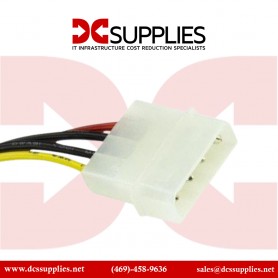 StarTech SATAPOWADAP.com 6 inch 4 Pin LP4 to SATA Power Cable Adapter -4 Pin to SATA Power