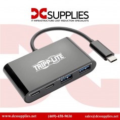Tripp Lite U460-004-2A2CB USB-C Hub Adapter with 2x USB-C & 2x USB-A