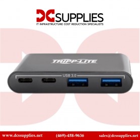 Tripp U444-06N-VUB-C Lite USB C to VGA Multiport Adapter with USB Hub