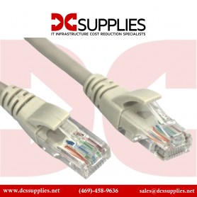 Tripp Lite N201-014-GY 14ft Gray Cat6 Gigabit Snagless Molded Patch Cable RJ45 M/M