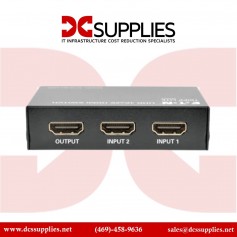 Tripp Lite B119-002-UHD 2-Port HDMI Switch for 4K UHD Video & Audio with Remote