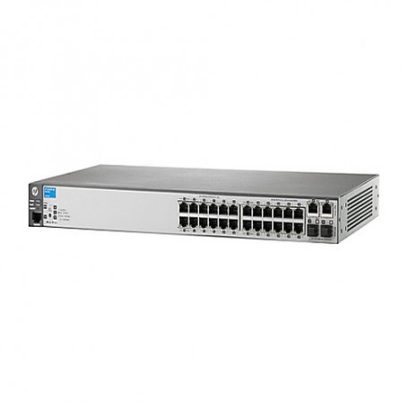HPE Aruba  J9623A 2620-24 - switch - 24 ports - managed - rack-mountable