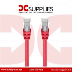 Belkin A3L980-08-RED-S 8FT CAT6 Red Snagless Patch Cable RJ45 M/M