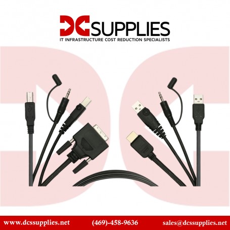 Belkin F1D9017B06 Displayport to DVI SKVM Cable Kit 6ft