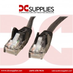Belkin A3L791-06IN-BLK patch cable - 6 in - black