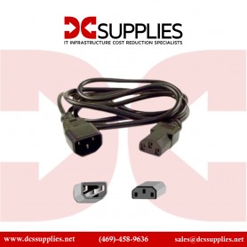 Belkin F3A102-04 PRO Series Universal Computer-Style AC Power Extension Cable - 4 ft