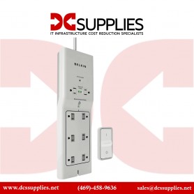 Belkin F7C01008Q Conserve Switch Surge Protector with Remote 8 Outlets, 1800J