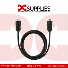 Belkin F2CD000B03-E DisplayPort to DisplayPort Cable with Latches M/M 3 ft