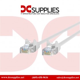 Belkin A3L980-07 7FT Cable Patch UTP CAT6-RJ45M Gray