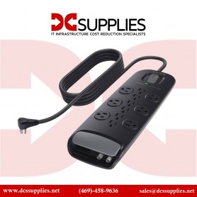 Belkin BV112230-08 Surge Protector 12OUT ra 250K Insured 8FT Cord 3000J Coax Tel
