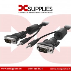 Belkin F3X1982-50 Laptop to TV VGA Audio Video Cable, 50ft
