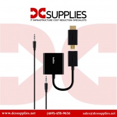 Belkin B2B137-BLK Universal HDMI to VGA Video Converter Adapter Kit with 3.5mm Audio