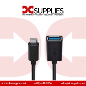 Belkin F2CU036BTBLK USB 3.0 USB Type-C to USB-A Adapter Black