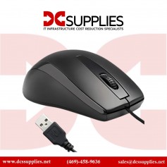 Belkin F5M010QBLK 3-Button Wired USB Optical Mouse with 5FT Cord