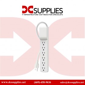 Belkin BE106000-10 6 Outlet Surge Protector with 10 foot cord - 720 Joules - White