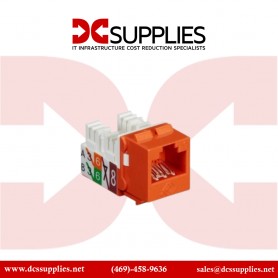 Belkin R6D026-AB6-ORG CAT6 Channel Cert Keystn Jack-568A/568B Orange