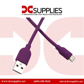 Belkin F2CU012BT04-PUR Micro-USB to USB Chargesync Cable Purple