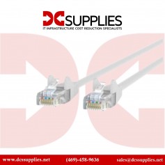 Belkin A3L980-09-WHT-S Cat6 UTP Snagless Patch Cable, White