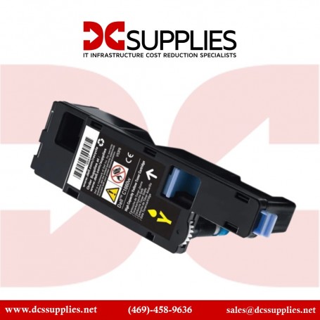 Dell V53F6 Yellow Toner Cartridge C1660w Color Printer