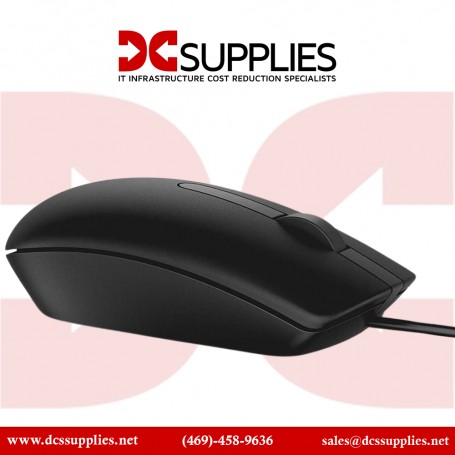 Dell MS116-BK MS116 Wired Optical Mouse (Black)