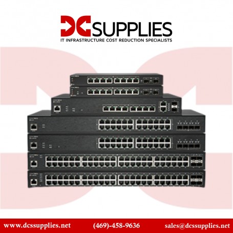 SonicWall 02-SSC-2463 SWS12-8POE Managed Switch - 10 Ports, PoE