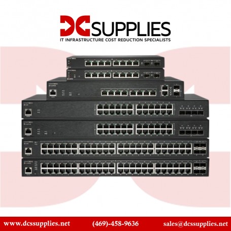 SonicWall 02-SSC-8364 Switch SWS12-8 - Managed 10-Port Gigabit Switch