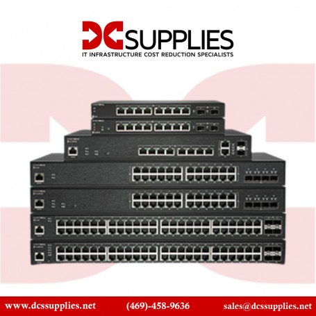 SonicWall 02-SSC-8382 managed rack mountable Ethernet Switch 52 port