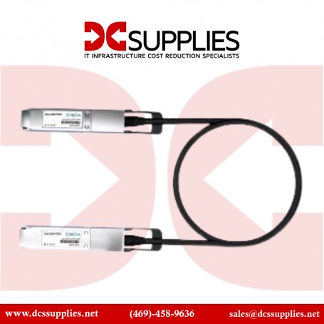 NVIDIA Mellanox MCP4Y10-N01A-FLT OSFP InfiniBand Flat Passive Copper Cable, 1.5m