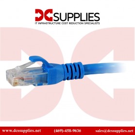 Tripp Lite N001-001-BL 1ft Cat5e 350MHz Snagless Molded Patch Cable RJ45 M/M Blue