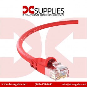 Tripp Lite N201-010-RD 10ft Red Cat6 Gigabit Snagless Molded Patch Cable RJ45 M/M