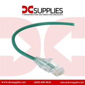 Tripp Lite N201-007-GN 7ft Green Cat6 Gigabit Snagless Molded Patch Cable RJ45 M/M