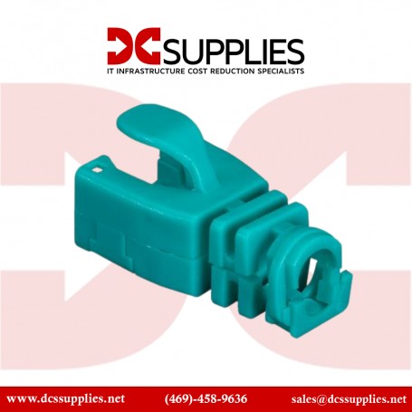 Black Box FMT717-SO-50PAK Snap-On Patch Cable Boot, 50-Pack, Blue