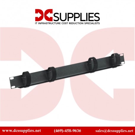Black Box JPM525A-R2 19 inch Horizontal Cable Management 1 U with 4 Loops