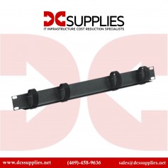 Black Box JPM525A-R2 19 inch Horizontal Cable Management 1 U with 4 Loops