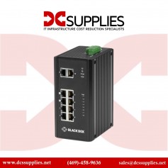Black Box LPH3061A 6-Port Fast Ethernet Industrial Switch with PoE+
