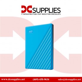 Western Digital WDBYVG0020BBL-WESN WD 2TB My Passport Portable Hard Drive 3.0 Model Blue
