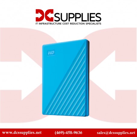 Western Digital WDBYVG0020BBL-WESN WD 2TB My Passport Portable Hard Drive 3.0 Model Blue