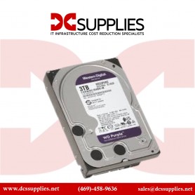 Western Digital WD33PURZ 3TB WD Purple Surveillance Internal Hard Drive HDD - SATA 6 Gb