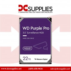 Western Digital WD221PURP Purple Pro 22TB Surveillance HDD
