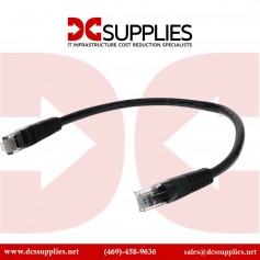 AddOn ADD-10FCAT6-BK RJ-45 M/M Patch Cable 10FT Black CAT6 UTP PVC CU