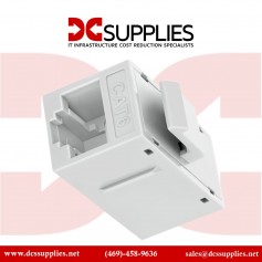 StarTech.com C6KEYCOUPLWH CAT6 RJ45 Coupler White RJ45 Keystone Jack F/F