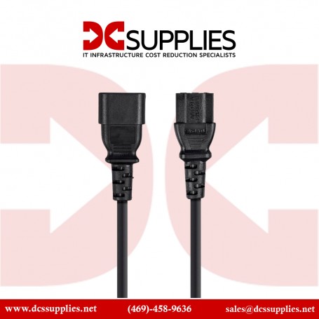 StarTech.com H1415-10F-POWER-CORD Heavy Duty Extension Cord - 10FT 3M IEC C14 to IEC C15