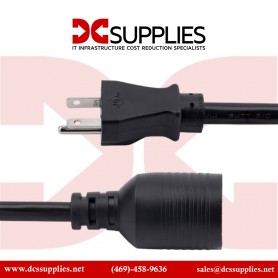 StarTech.com PAC520PLR1 1' / 0.3m Power Adapter Cord - NEMA-L5-20R to NEMA-5-20P